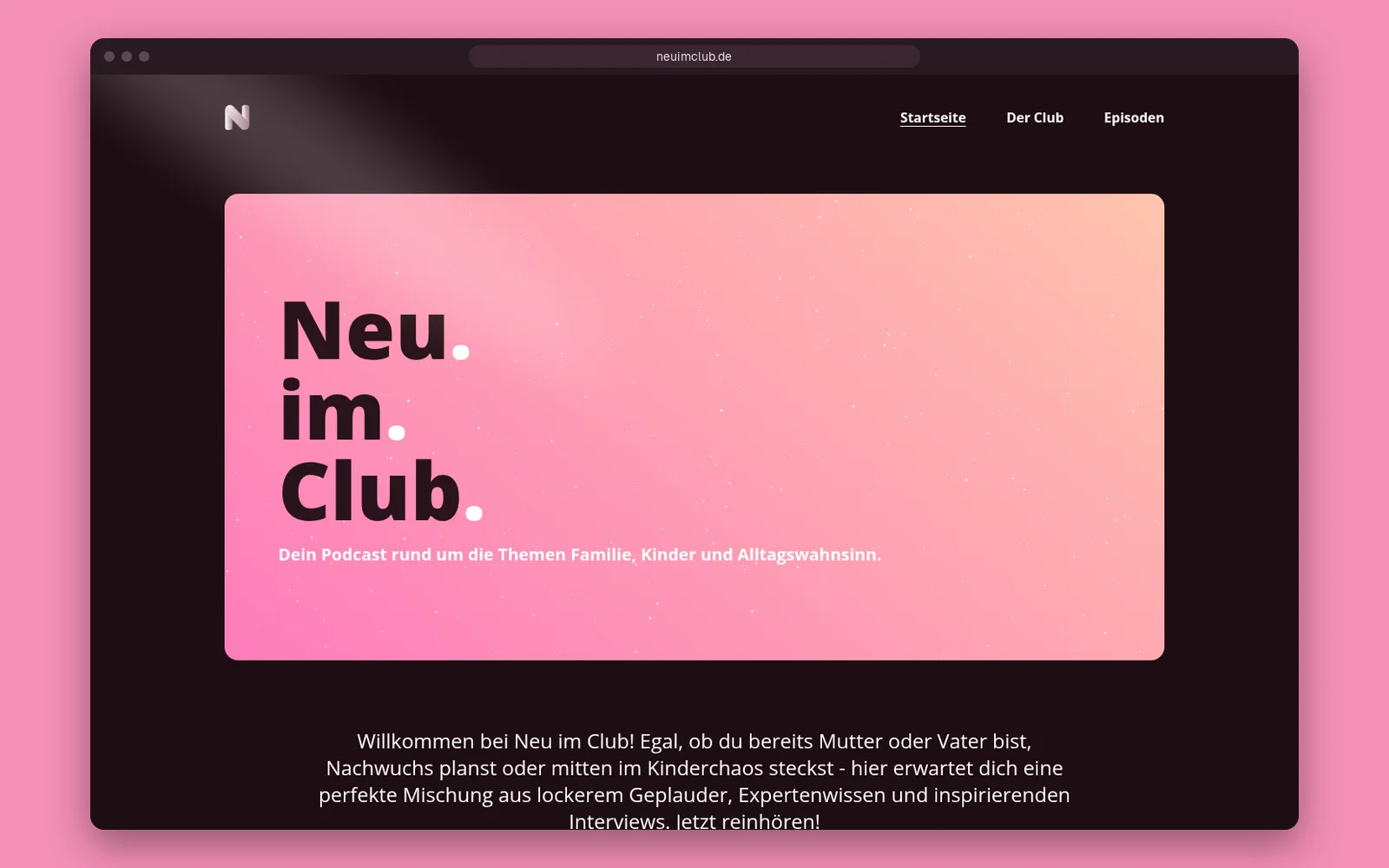 Neu im Club - Podcast